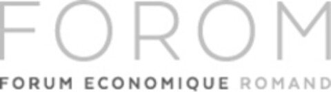 FOROM FORUM ECONOMIQUE ROMAND Logo (IGE, 22.01.2015)