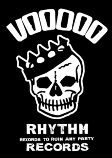 VOODOO RHYTHM RECORDS TO RUIN ANY PARTY RECORDS Logo (IGE, 09/27/2012)