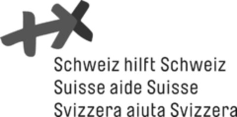 Schweiz hilft Schweiz Suisse aide Suisse Svizzera aiuta Svizzera Logo (IGE, 31.10.2014)