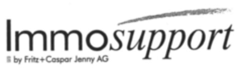 Immosupport by Fritz+Caspar Jenny AG Logo (IGE, 28.08.2002)