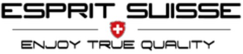 ESPRIT SUISSE ENJOY TRUE QUALITY Logo (IGE, 17.07.2021)
