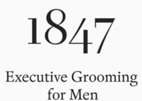1847 Executive Grooming for Men Logo (IGE, 08.09.2021)