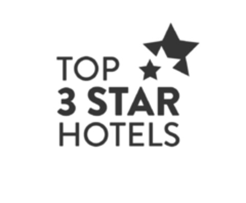 TOP 3 STAR HOTELS Logo (IGE, 11/13/2023)