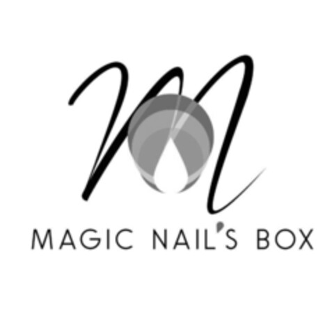 M MAGIC NAIL'S BOX Logo (IGE, 19.11.2018)