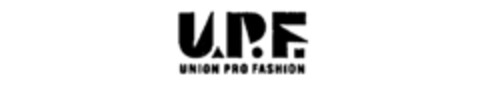 U.P.F. UNION PRO FASHION Logo (IGE, 01/10/1986)