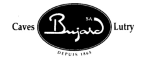 Caves Bujard SA Lutry DEPUIS 1865 Logo (IGE, 08.02.1993)