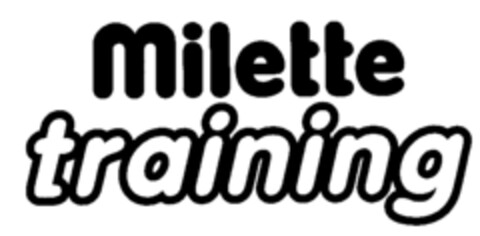 Millette training Logo (IGE, 10.03.1994)