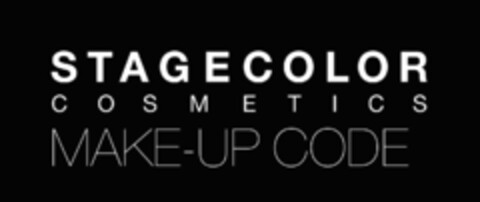 STAGECOLOR COSMETICS MAKE-UP CODE Logo (IGE, 09/12/2013)