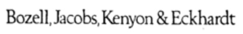 Bozell, Jacobs, Kenyon & Eckhardt Logo (IGE, 23.01.1989)