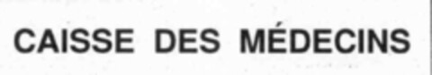 CAISSE DES MéDECINS Logo (IGE, 04/01/1993)