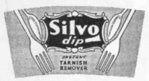 Silvo dip INSTANT TARNISH REMOVER Logo (IGE, 07.03.1974)