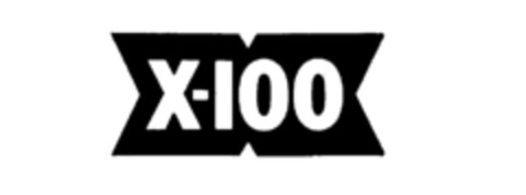 X X-100 Logo (IGE, 16.08.1976)