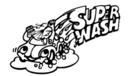 SUPER WASH Logo (IGE, 25.05.1990)