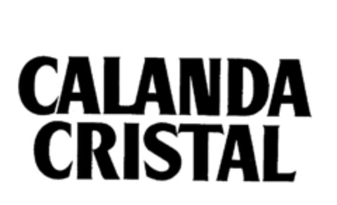 CALANDA CRISTAL Logo (IGE, 07.09.1979)