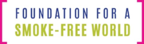 FOUNDATION FOR A SMOKE-FREE WORLD Logo (IGE, 12/09/2019)