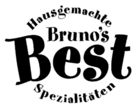 Hausgemachte Bruno's Best Spezialitäten Logo (IGE, 22.01.2004)