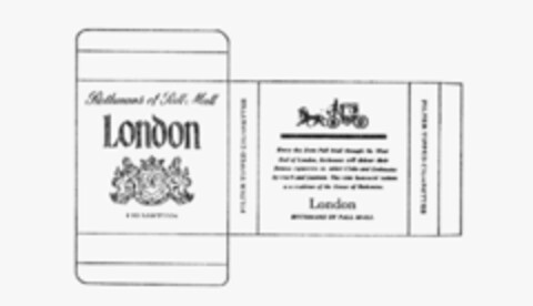 London Rothmans of Pall Mall R Logo (IGE, 13.12.1985)