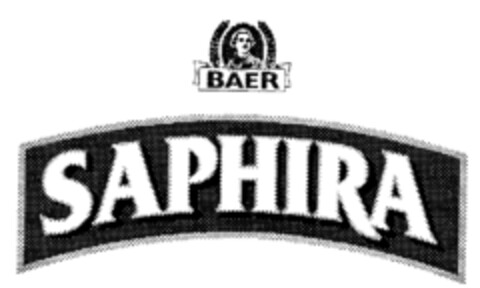 BAER SAPHIRA Logo (IGE, 06.09.2000)