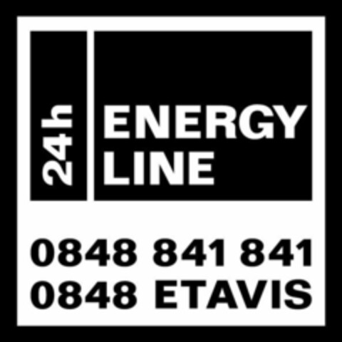 24 h ENERGY LINE 0848 841 841 0848 ETAVIS Logo (IGE, 24.09.2004)