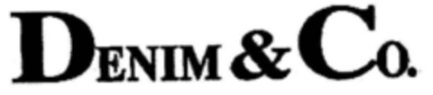 DENIM & CO. Logo (IGE, 11/24/2009)