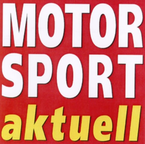 MOTOR SPORT aktuell Logo (IGE, 15.05.2008)