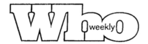 Who weekly Logo (IGE, 10/28/1992)