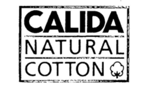 CALIDA NATURAL COTTON Logo (IGE, 03.11.1992)
