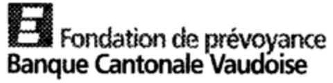 Fondation de prévoyance Banque Cantonale Vaudoise Logo (IGE, 12/19/1995)