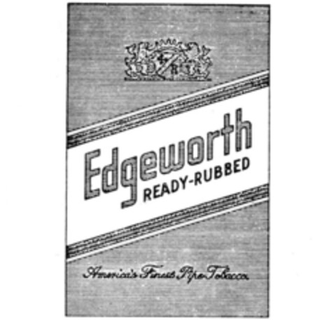 Edgeworth READY-RUBBED Logo (IGE, 12/29/1989)