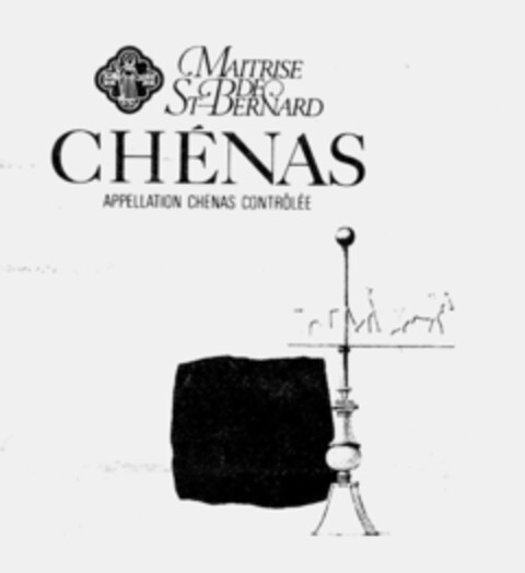 MAITRISE DE ST-BERNARD CHéNAS Logo (IGE, 01/29/1991)