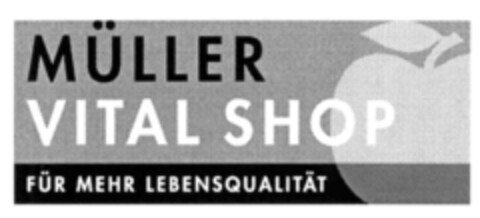 MÜLLER VITAL SHOP Für mehr Lebensqualität Logo (IGE, 28.06.2001)