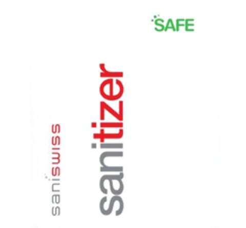 saniswiss sanitizer SAFE Logo (IGE, 12.05.2020)