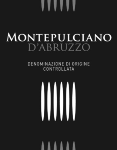 MONTEPULCIANO D'ABRUZZO DENOMINAZIONE DI ORIGINE CONTROLLATA Logo (IGE, 10/27/2009)