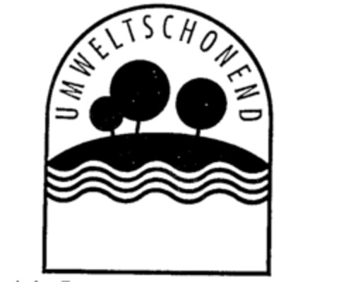 UMWELTSCHONEND Logo (IGE, 29.05.1991)