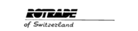 ROTRADE OF Switzerland Logo (IGE, 22.07.1987)