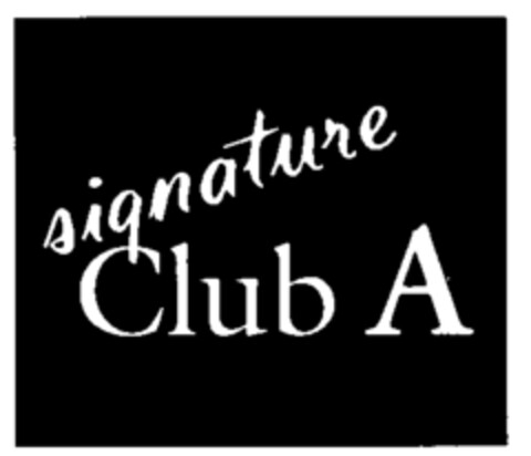 signature Club A Logo (IGE, 09/18/2003)