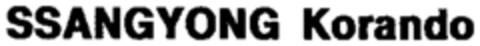 SSANGYONG Korando Logo (IGE, 26.07.1996)