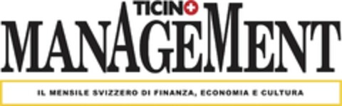 TICINO MANAGEMENT IL MENSILE SVIZZERO DI FINANZA, ECONOMIA E CULTURA Logo (IGE, 11.05.2022)