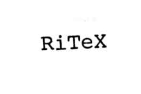 RiTeX Logo (IGE, 24.11.1999)