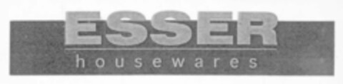 ESSER housewares Logo (IGE, 09.08.1999)