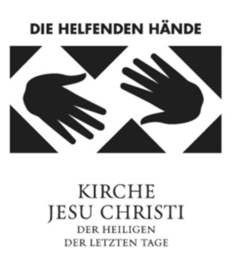 DIE HELFENDEN HÄNDE KIRCHE JESU CHRISTI DER HEILIGEN DER LETZTEN TAGE Logo (IGE, 07/17/2014)