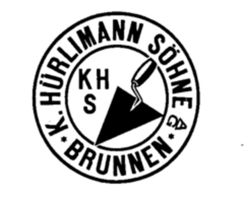 K. HüRLIMANN SöHNE AG BRUNNEN KHS Logo (IGE, 09.09.1988)