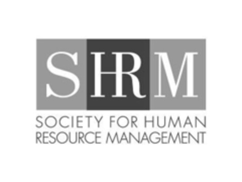 SHRM SOCIETY FOR HUMAN RESOURCE MANAGEMENT Logo (IGE, 08/26/2020)