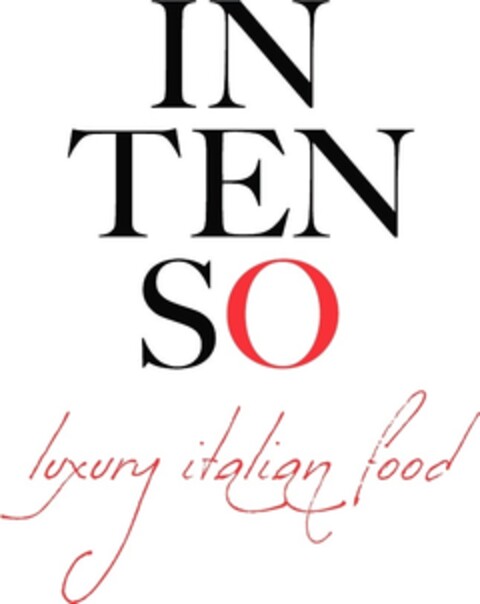 INTENSO luxury italian food Logo (IGE, 11/13/2020)