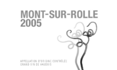 MONT-SUR-ROLLE 2005 APPELLATION D'ORIGINE CONTRÔLÉE GRAND VIN DE VAUDOIS Logo (IGE, 01/03/2008)