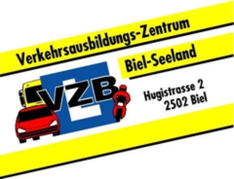 VZB L Verkehrsausbildungs-Zentrum Biel-Seeland Hugistrasse 2 2502 Biel Logo (IGE, 27.10.2005)