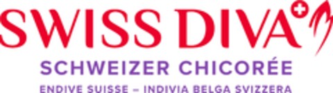 SWISS DIVA SCHWEIZER CHICORÉE ENDIVE SUISSE - INDIVIA BELGA SVIZZERA Logo (IGE, 22.01.2023)