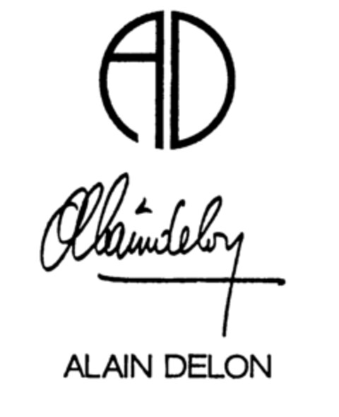AD ALAIN DELON Logo (IGE, 29.06.1981)