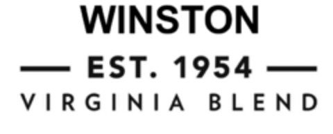 WINSTON EST. 1954 VIRGINIA BLEND Logo (IGE, 02/28/2019)