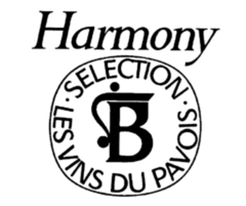 Harmony B SELECTION LES VINS DU PAVOIS Logo (IGE, 10.06.1986)